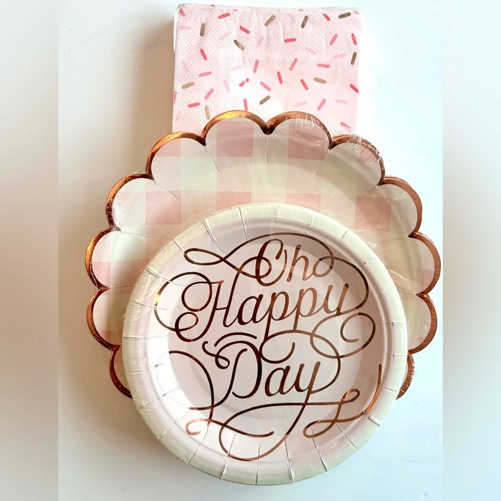 “Oh Happy Day” Party Set for Birthday or Bridal Shower